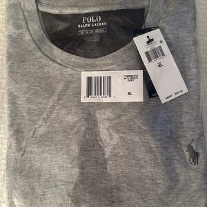 Ralph Lauren Heather Gray Crewneck Tee